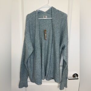 Eddie Bauer Cozy Light Blue Cardigan